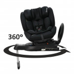 Bebe Stars Κάθισμα Αυτοκινήτου Megan 360°  i-Size Black 926-188