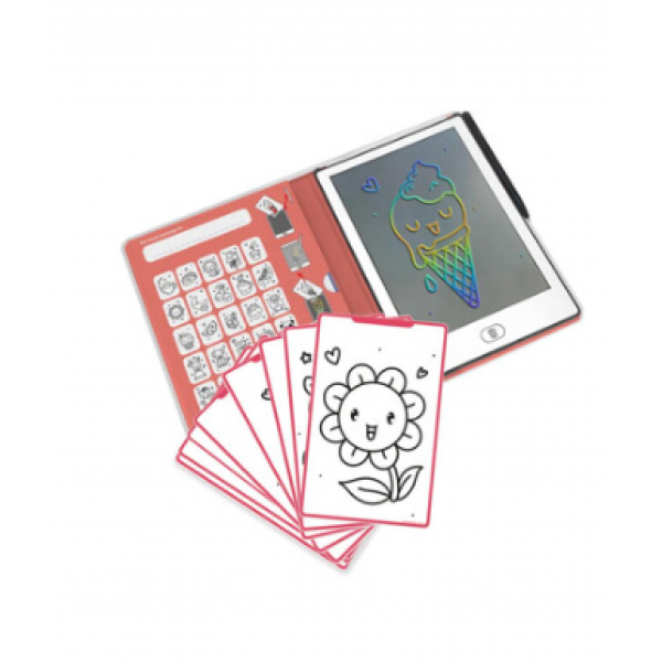 Kidywolf Tablet ζωγραφικής με οθόνη LCD (30 κάρτες)- Kawai KDW-182488