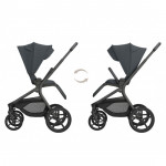 Kikka boo Πολυκαρότσι Goya 5in1 Platinum Graphite 10010201695 Kikka boo Πολυκαρότσι Goya 5in1 Platinum Graphite 10010201695