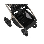 Kikka Boo Καρότσι 2in1 Goya Platinum με Πτυσσόμενο πορτ μπεμπέ Champagne 31001020169