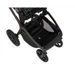 Kikka Boo Καρότσι 2in1 Goya Platinum με Πτυσσόμενο πορτ μπεμπέ Mocca 31001020170