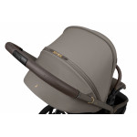 Kikka Boo Καρότσι 2in1 Goya Platinum με Πτυσσόμενο πορτ μπεμπέ Mocca 31001020170
