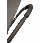 Kikka Boo Καρότσι 2in1 Goya Platinum με Πτυσσόμενο πορτ μπεμπέ Mocca 31001020170