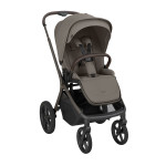 Kikka Boo Καρότσι 2in1 Goya Platinum με Πτυσσόμενο πορτ μπεμπέ Mocca 31001020170