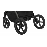 Kikka Boo Καρότσι 2in1 Goya Platinum με Πτυσσόμενο πορτ μπεμπέ Graphite 31001020171