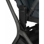 Kikka Boo Καρότσι 2in1 Goya Platinum με Πτυσσόμενο πορτ μπεμπέ Graphite 31001020171