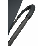 Kikka Boo Καρότσι 2in1 Goya Platinum με Πτυσσόμενο πορτ μπεμπέ Graphite 31001020171