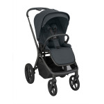 Kikka Boo Καρότσι 2in1 Goya Platinum με Πτυσσόμενο πορτ μπεμπέ Graphite 31001020171