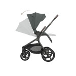 Kikka Boo Καρότσι 2in1 Goya Platinum με Πτυσσόμενο πορτ μπεμπέ Olive 31001020172