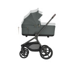 Kikka Boo Καρότσι 2in1 Goya Platinum με Πτυσσόμενο πορτ μπεμπέ Olive 31001020172