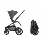 Kikka Boo Καρότσι 2in1 Goya Platinum με Πτυσσόμενο πορτ μπεμπέ Olive 31001020172