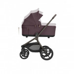 Kikka Boo Πολυκαρότσι 2in1 Goya Platinum με Πτυσσόμενο πορτ μπεμπέ Merlot 31001020173