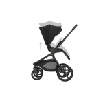 Kikka Boo Πολυκαρότσι 2in1 Goya Platinum με Πτυσσόμενο πορτ μπεμπέ Noir 31001020174