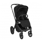 Kikka Boo Πολυκαρότσι 2in1 Goya Platinum με Πτυσσόμενο πορτ μπεμπέ Noir 31001020174