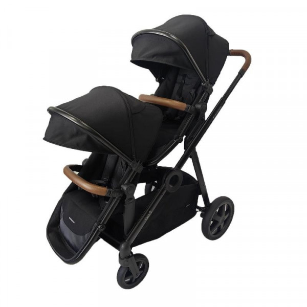 Kikka Boo Καρότσι Διδύμων Go2 Black 31001040017