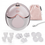 Kinderkraft Μονό Ηλεκτρικό Θήλαστρο MAMAFLOW Pink KEMAFL00PNK0000