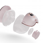 Kinderkraft Μονό Ηλεκτρικό Θήλαστρο MAMAFLOW Pink KEMAFL00PNK0000