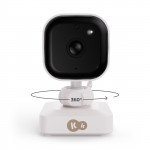 Kinderkraft Ενδοεπικοινωνία με Κάμερα φορητό  χωρίς Wi-Fi White KENITR00WHT0000