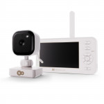 Kinderkraft Ενδοεπικοινωνία με Κάμερα φορητό  χωρίς Wi-Fi White KENITR00WHT0000