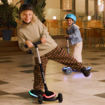 Kinderkraft Scooter Raket Up 2in1 Led Black KRRAUP00BLK0000