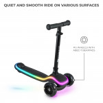 Kinderkraft Scooter Raket Up 2in1 Led Black KRRAUP00BLK0000