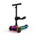Kinderkraft Scooter Raket Up 2in1 Led Black KRRAUP00BLK0000