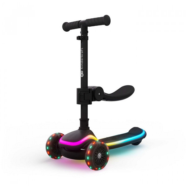 Kinderkraft Scooter Raket Up 2in1 Led Black KRRAUP00BLK0000