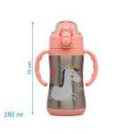 Kiokids Παγούρι Θερμός Με Λαβές My Little Unicorn 280ml.6+Μ 5052 Kiokids Παγούρι Θερμός Με Λαβές My Little Unicorn 280ml.6+Μ 5052