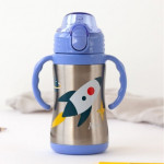 Kiokids Παγούρι Θερμός Με Λαβές Space Rocket 280ml.6+Μ 5053
