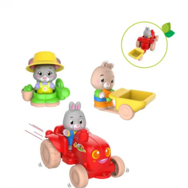 Klorofil Παιχίδι με τρακτέρ και αξεσουάρ για κήπο 700228F