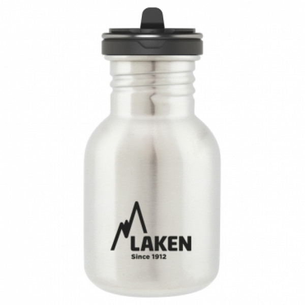 Laken Θερμός Basic Steel Flow 350ml Inox BSF35