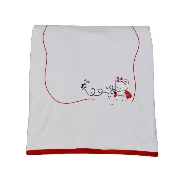 Bebe Stars Κουβέρτα Bελουτέ Red Bee 3035