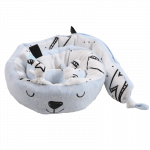 Minene Πολυχρηστικό Μαξιλάρι Light Blue Mini Snuggly Snake 105εκ. 19303003130OS