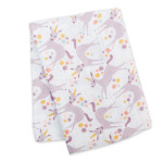 Lulujo Μουσελίνα Modern Unicorn Swaddling Blanket LJ465