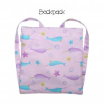 FlapJackKids Πετσέτα Παραλίας Backpack – Narwhal/Starfish FJKTB571