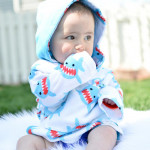 Zoocchini Swim Coverup UPF50+ Καρχαρίας 12-24m ZOO12302M/L