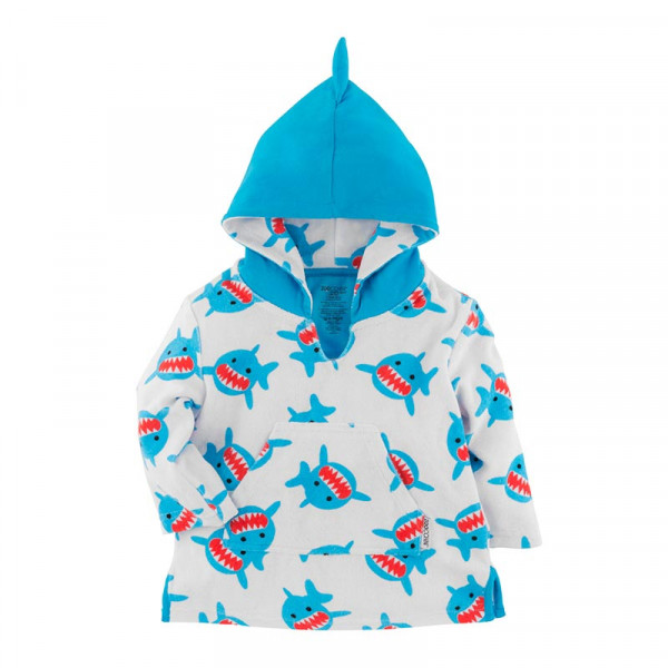 Zoocchini Swim Coverup UPF50+ Καρχαρίας 12-24m ZOO12302M/L