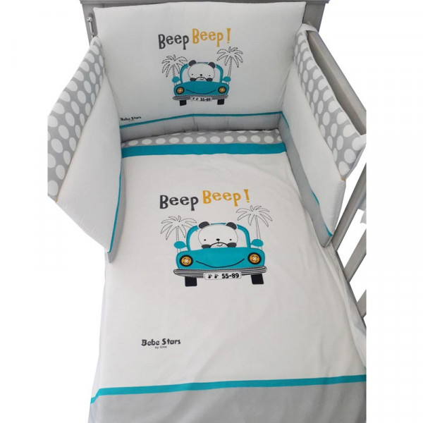Bebe Stars Προίκα Μωρού 4 τεμάχια Beep Beep 3000
