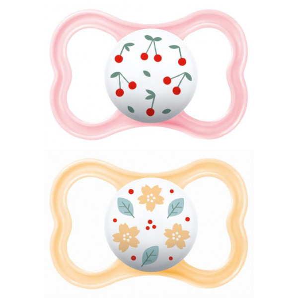 MAM Πιπίλα Latex Air 6-16m Ροζ 216LGc