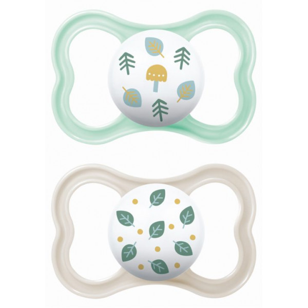 MAM Πιπίλα Latex Air 6-16m Κρεμ 216LUc