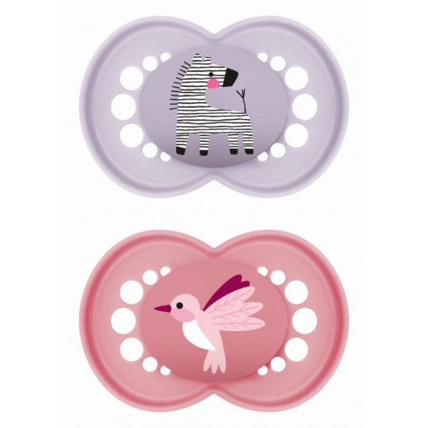 MAM Πιπίλα Σιλικόνης Original 16+m Μωβ 250SGc