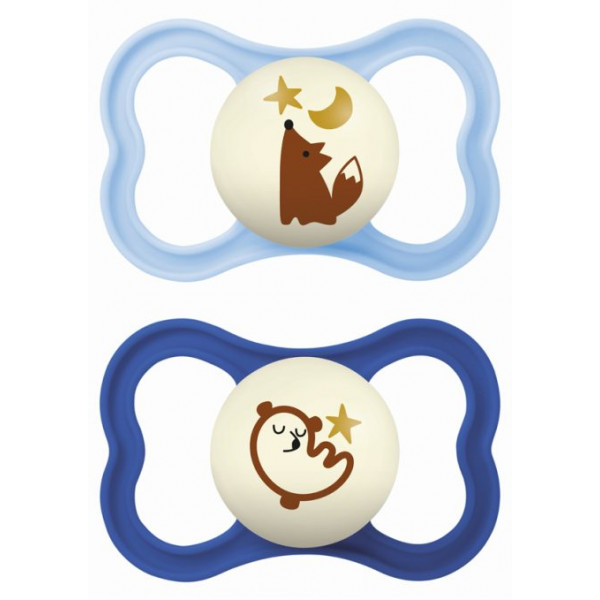 MAM Πιπίλα Supreme Night Σιλικόνης 16+ μηνών 298SBc