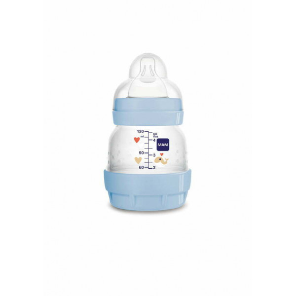 MAM Μπιμπερό 130ml Easy Start™ Anti-Colic 0m Μπλε 353SB