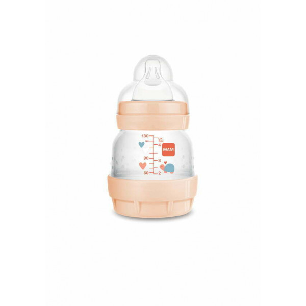 MAM Μπιμπερό 130ml Easy Start™ Anti-Colic 0m Σομόν 353SG