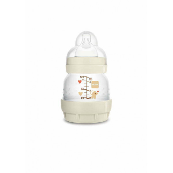 MAM Μπιμπερό 130ml Easy Start™ Anti-Colic 0m Κρεμ 353SU