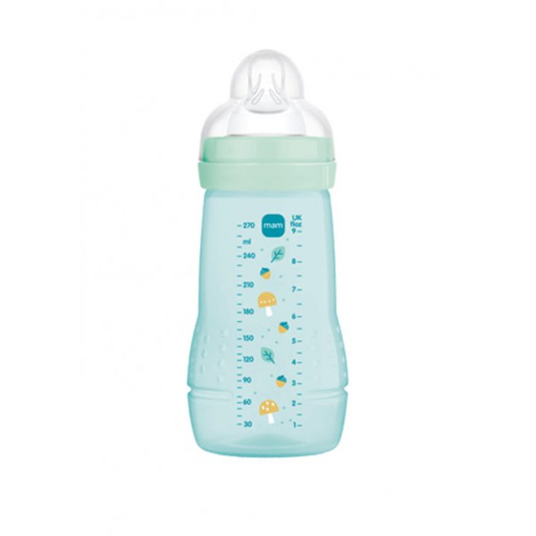 MAM Μπιμπερό 270ml Easy Active™ Baby Bottle 2m+ Γαλάζιο 360SBc