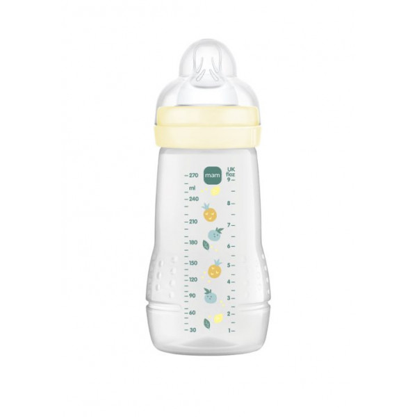 MAM Μπιμπερό Easy Active™ Baby Bottle 270ml 2m+ Κρεμ 360SUc
