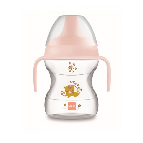 MAM Learn to Drink Cup 190ml Ροζ 472G