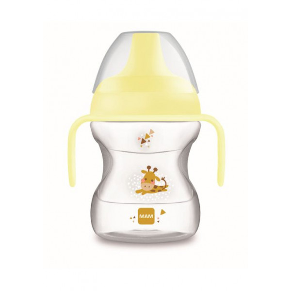 MAM Learn to Drink Cup 190ml Κίτρινο 472U