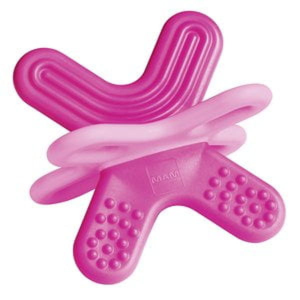 MAM Bite & Relax 4m+ Στάδιο 2 & Clip Ροζ 566G